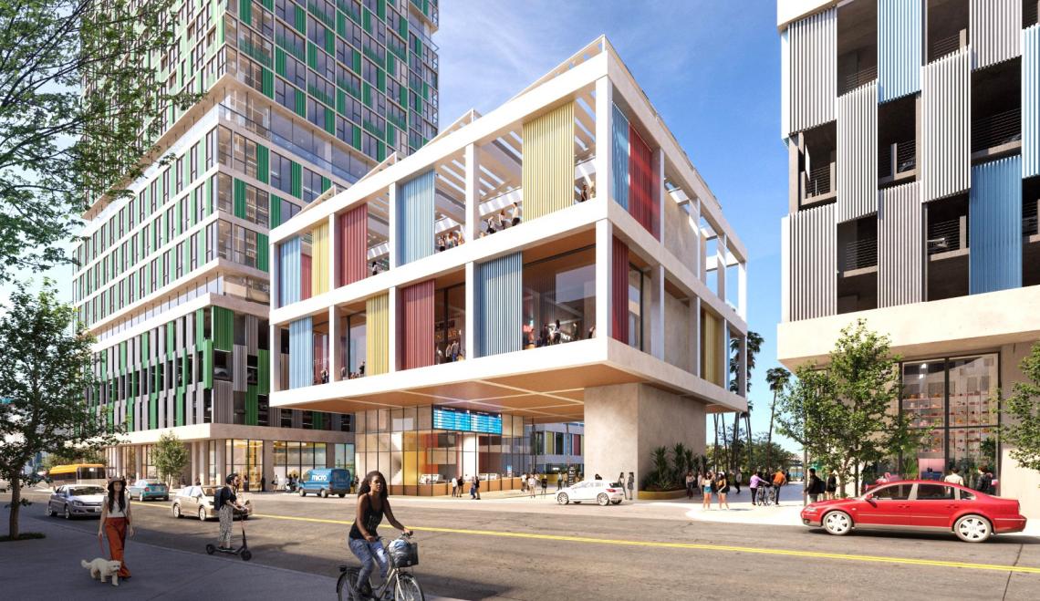 Renderings revealed Big highrise complex planned above Westlake
